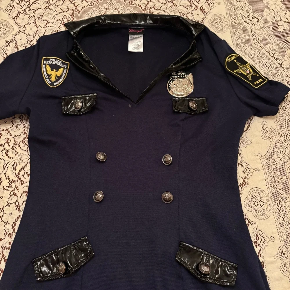 dreamgirl sexy cop costume size large - Picture 2 of 8